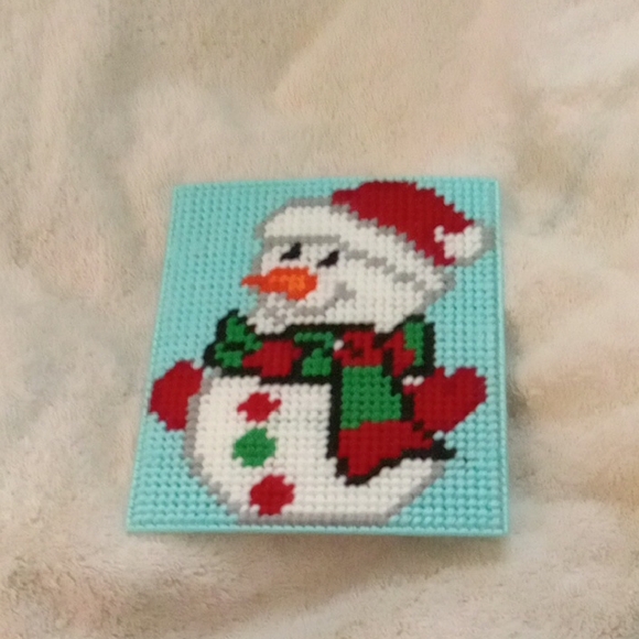Festive Snowman Magnet - Picture 1 of 1